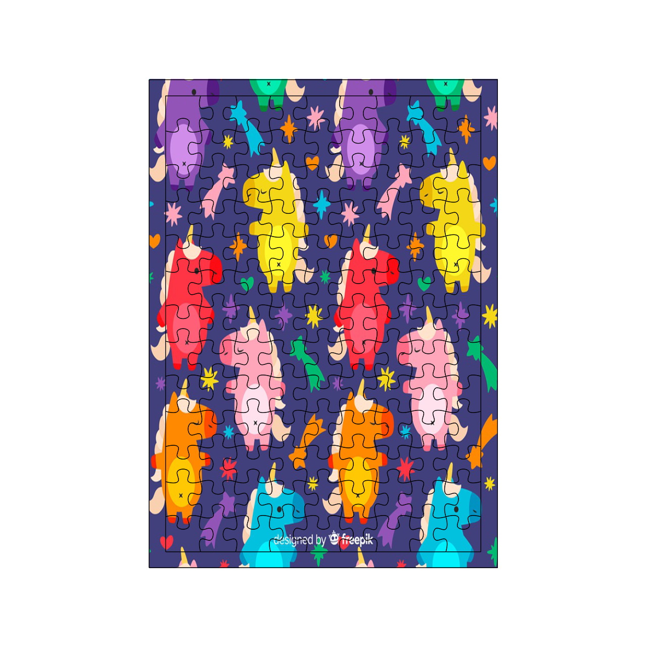 پازل 117 تکه مدل یونیکورن کد 382