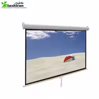 پرده نمایش دستی پروژکتور اسکوپ سایز 2 متری