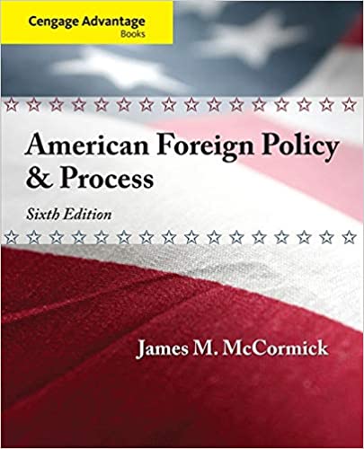 خرید و دانلود نسخه کامل کتاب Cengage Advantage American Foreign Policy and Process (Cengage Advantage Books) (6th Edition) - PDF