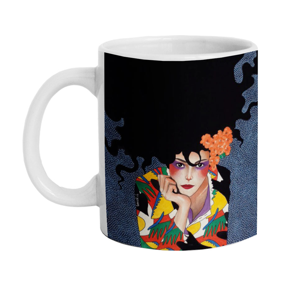 ماگ طرح نقاشی مدل M2220