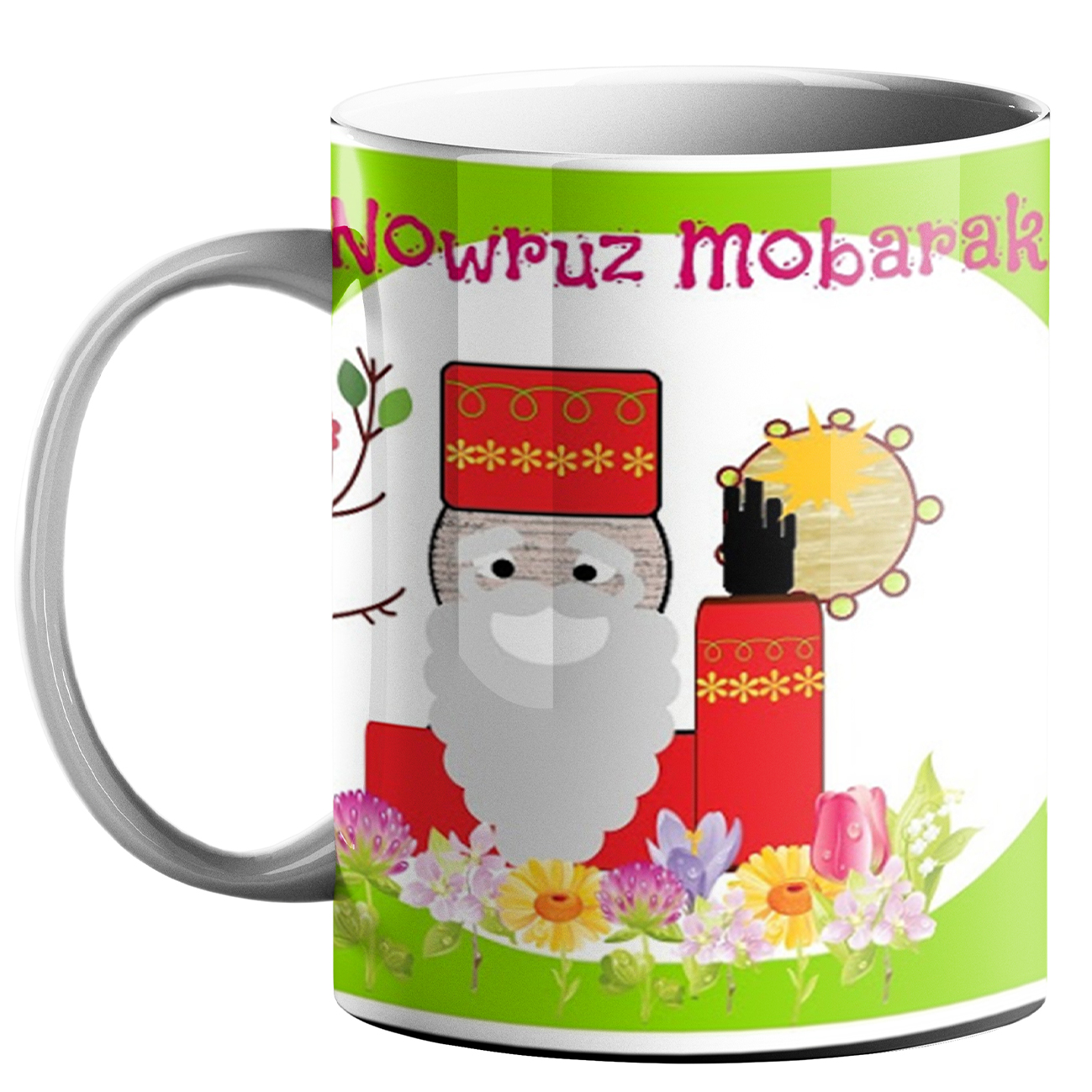 ماگ طرح عید نوروز کد 51