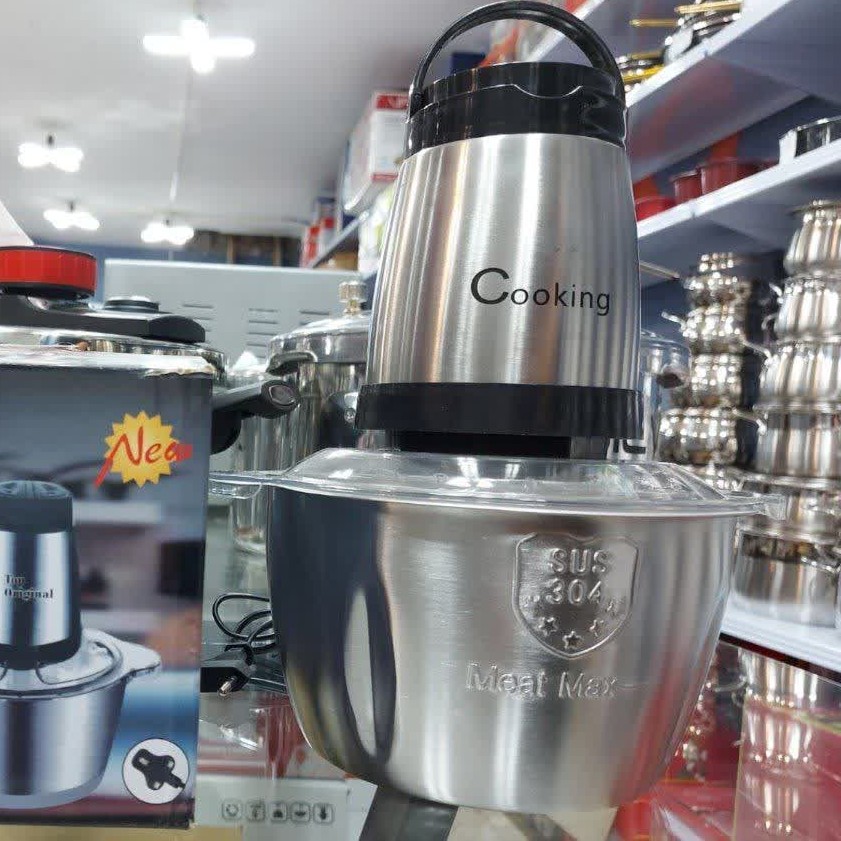 خردکن 2 لیتری استیل کوکینک با توان 200 وات  پر قدرت 