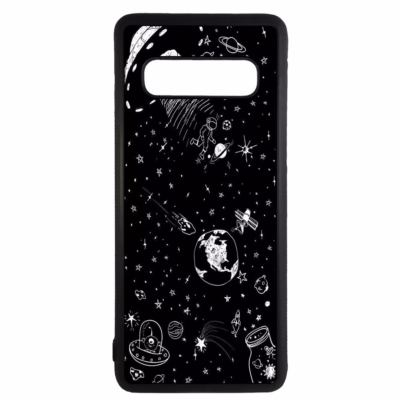 کاور طرح فضا کد 1146 مناسب برای گوشی موبایل سامسونگ galaxy s10