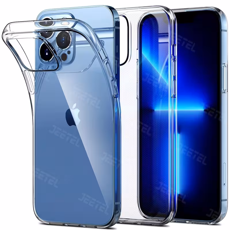 قاب گوشی ژله ای شفاف طرح Slim مناسب برای IPHONE 13 Pro