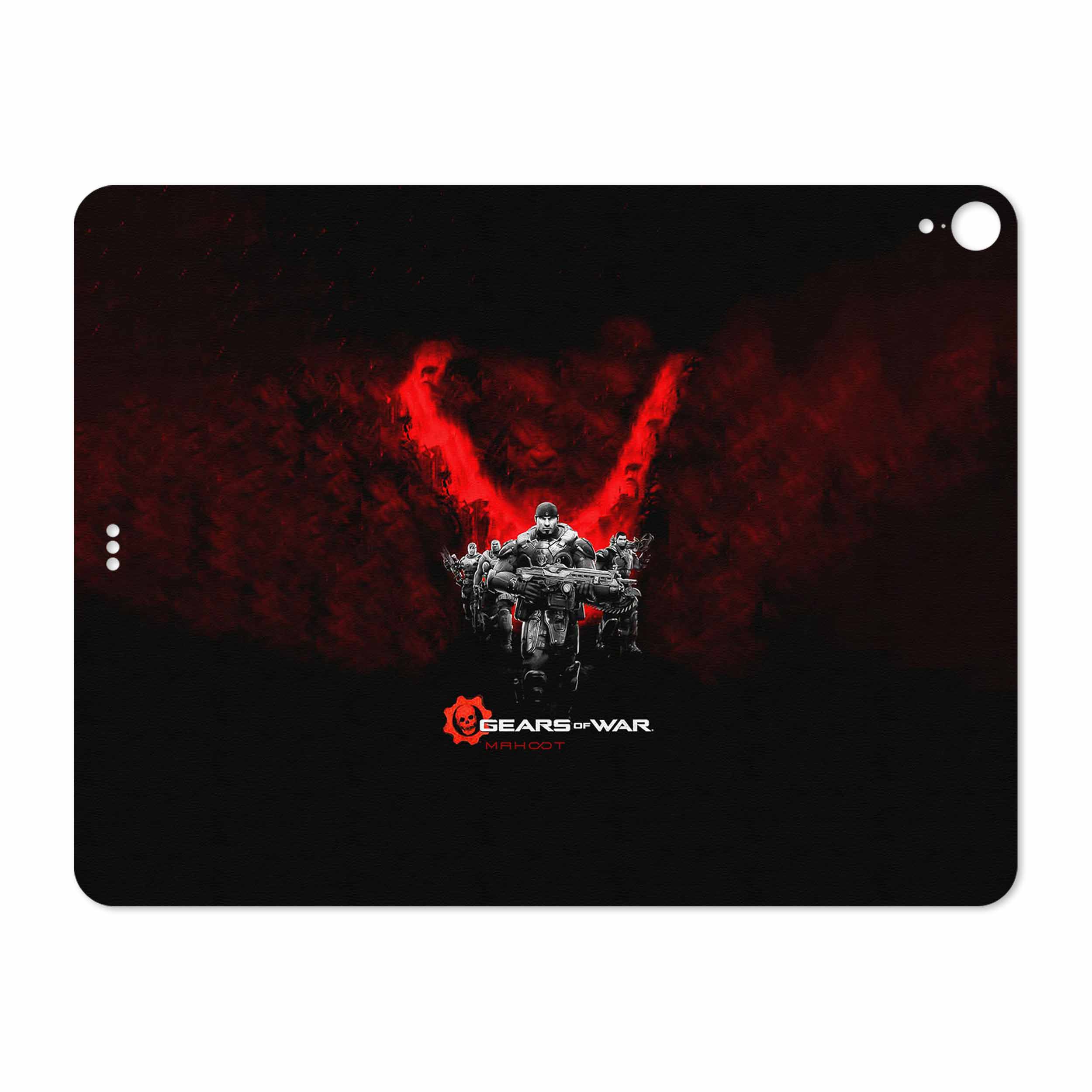 برچسب پوششی ماهوت مدل Gears-Of-War-Game مناسب برای تبلت اپل iPad Pro 12.9 (GEN 3) 2018 A1876