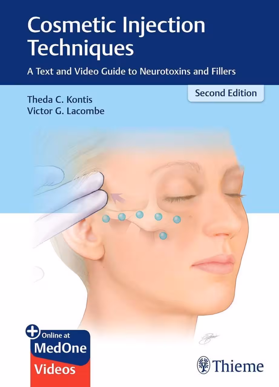 Cosmetic Injection Techniques A Text and Video Guide to Neurotoxins and Fillers 2019 PDF VIDEOS - کتاب پزشکی بهار