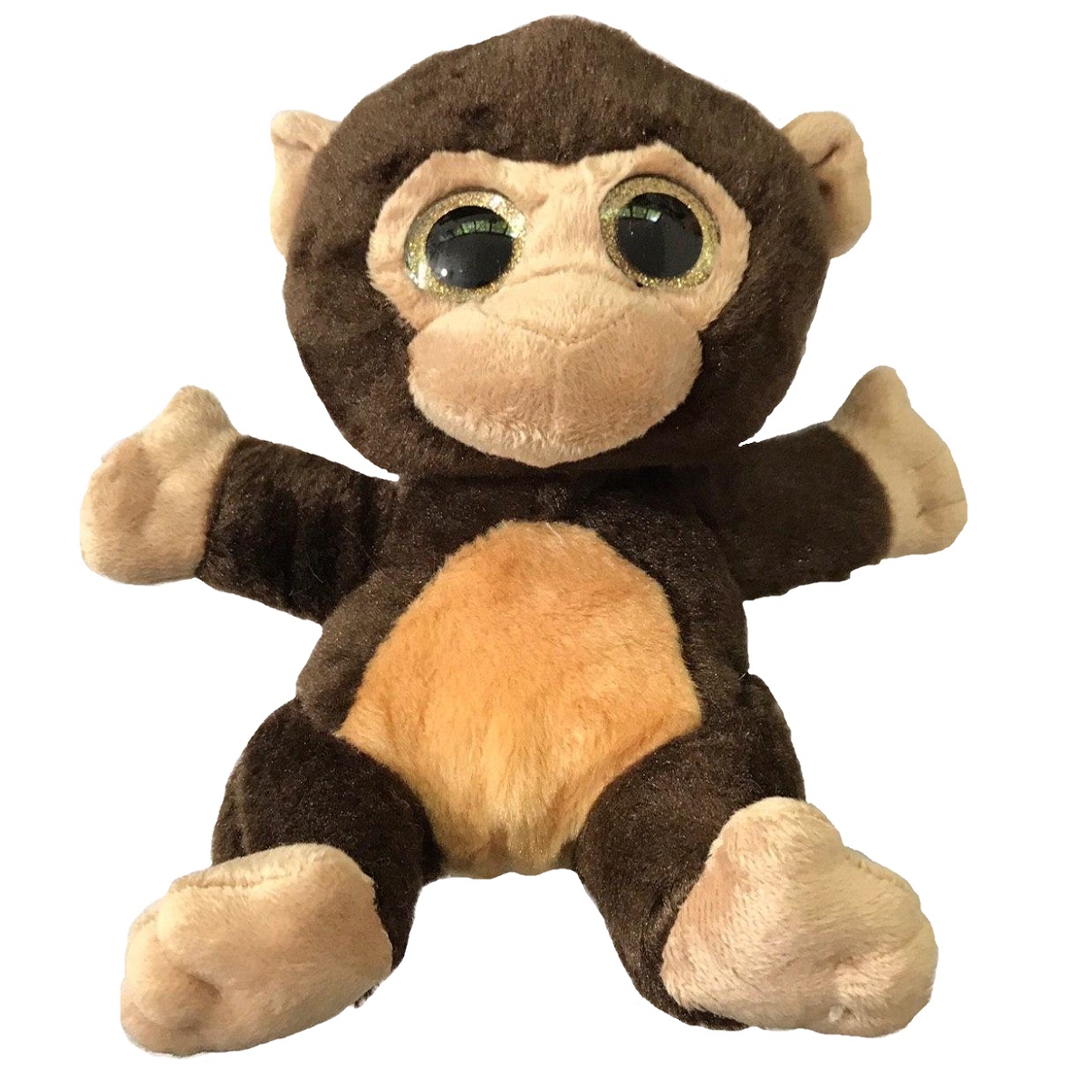 عروسک طرح میمون مدل Round Eye ارتفاع 20 سانتی متر