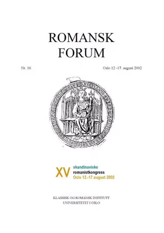 خرید و دانلود نسخه کامل کتاب Romansk forum