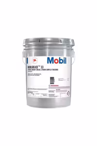 روغن و مکمل موتور گریس 33 لیتیوم حمل نقل هوایی مجتمع 16 کیلوگرم. موبیل اورحینال Mobil