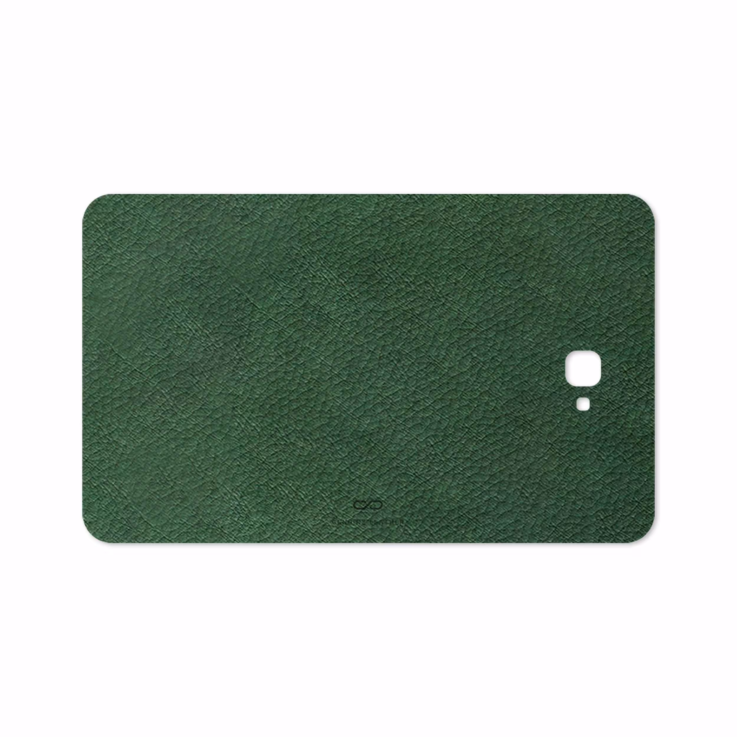 برچسب پوششی ماهوت مدل Green-Leather مناسب برای تبلت سامسونگ Galaxy Tab A 10.1 2016 T585