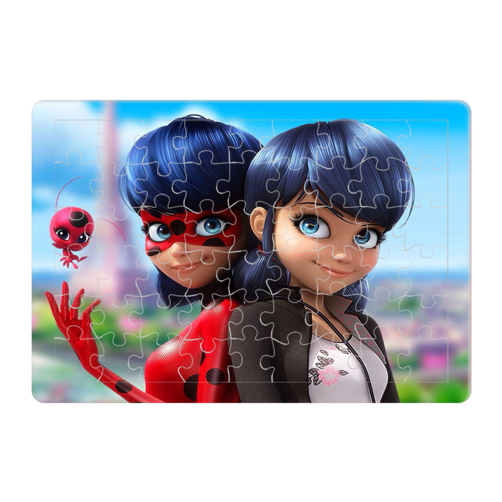 پازل 54 تکه طرح دختر کفشدوزکی مدل P0101