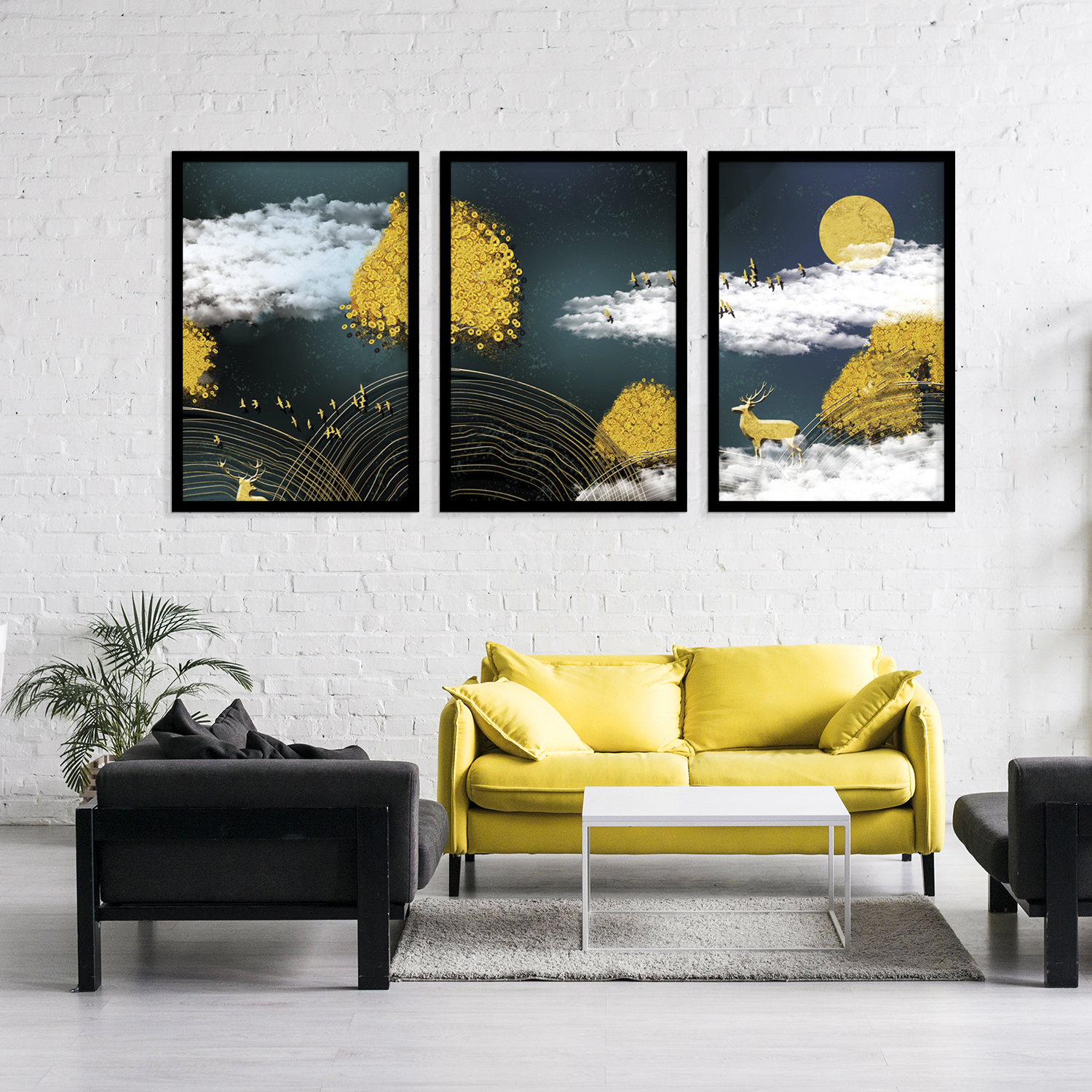 تابلو مدل Maha-KW317 مجموعه 3 عددی