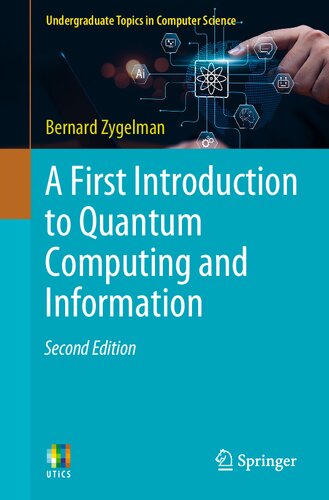 خرید و دانلود نسخه کامل کتاب A First Introduction to Quantum Computing and Information 2nd Edition