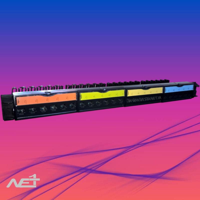 پچ پنل لگراند CAT6 UTP 24Port