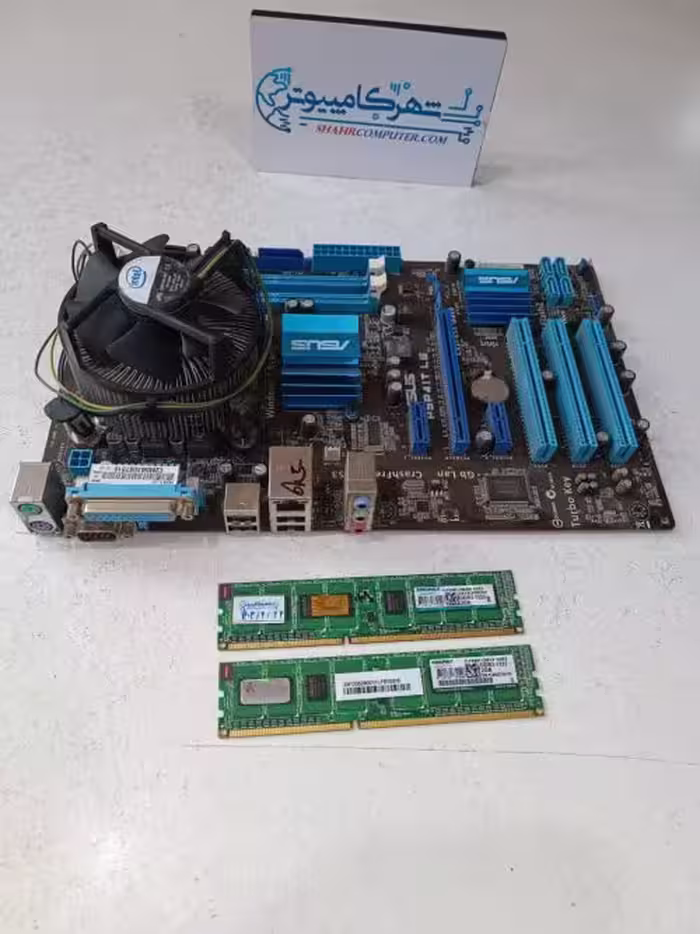 باندل ASUS P41 DDR3 و Q9450 و 4 گیگ رم و فن پایه بلند