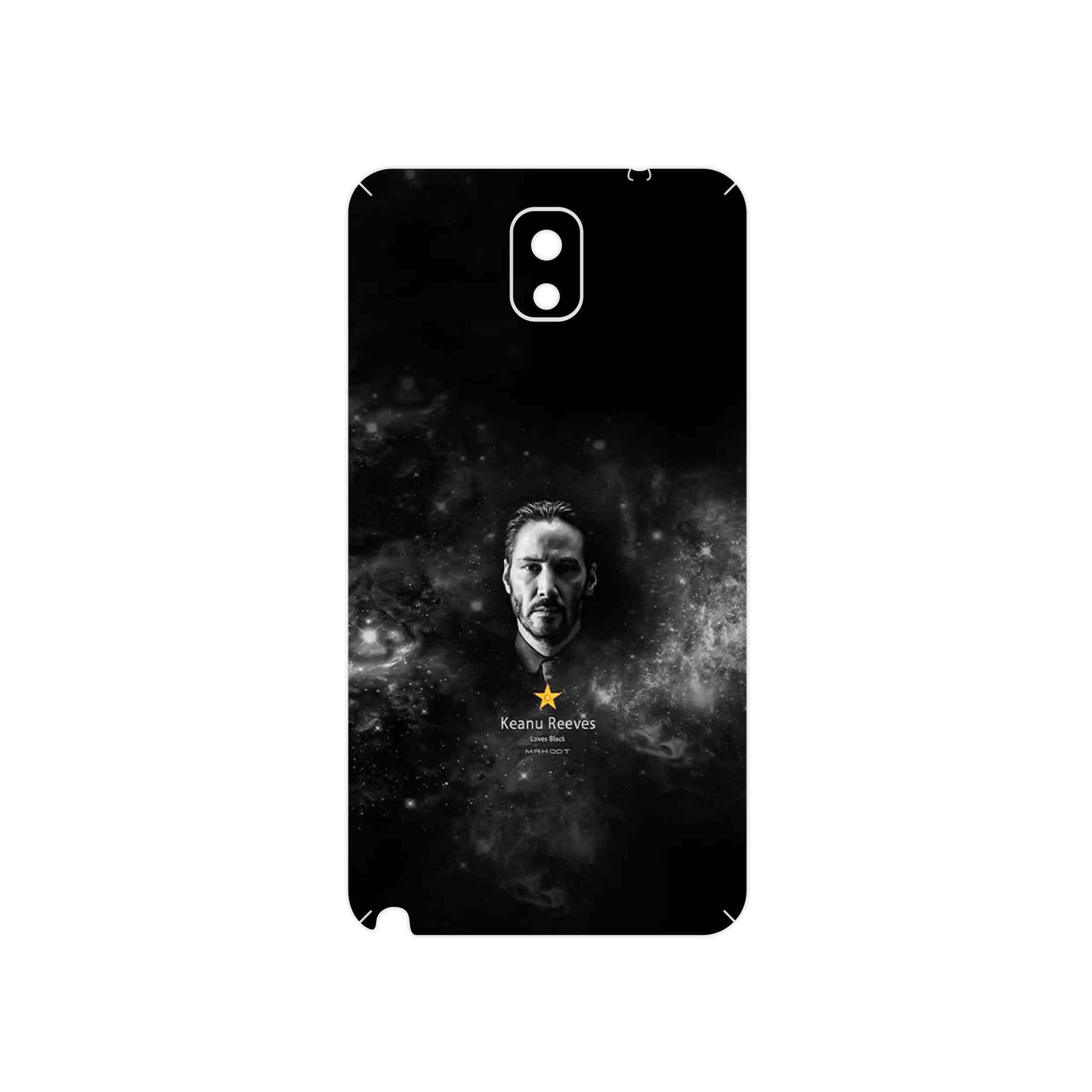 برچسب پوششی ماهوت مدل Keanu Reeves مناسب برای گوشی موبایل سامسونگ Galaxy Note 3