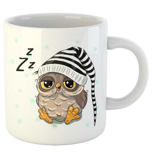 ماگ طرح جغد کد 05