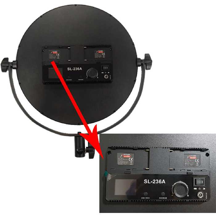 نور ثابت ال ای دی مکس لایت مدل SL-236A