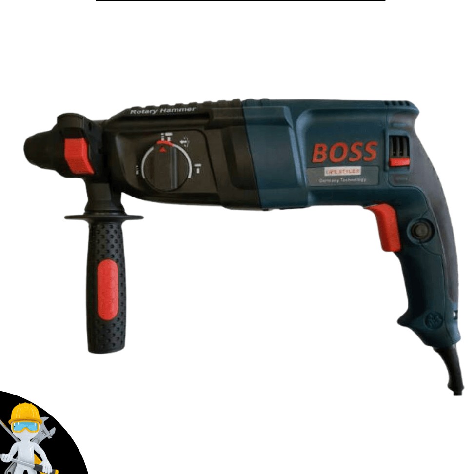 دریل بتن کن 3 کیلویی 4 شیار باس BS26SRE