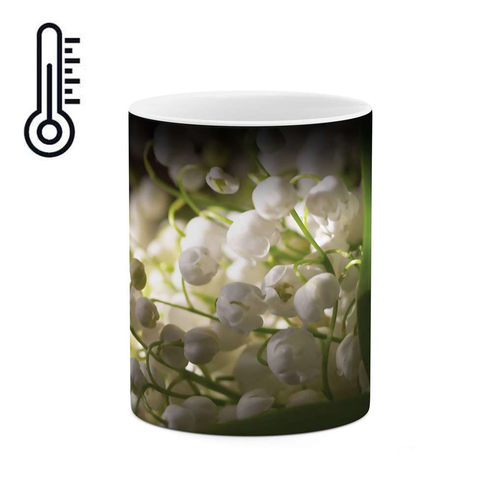 ماگ حرارتی طرح گل مدل mgh04067