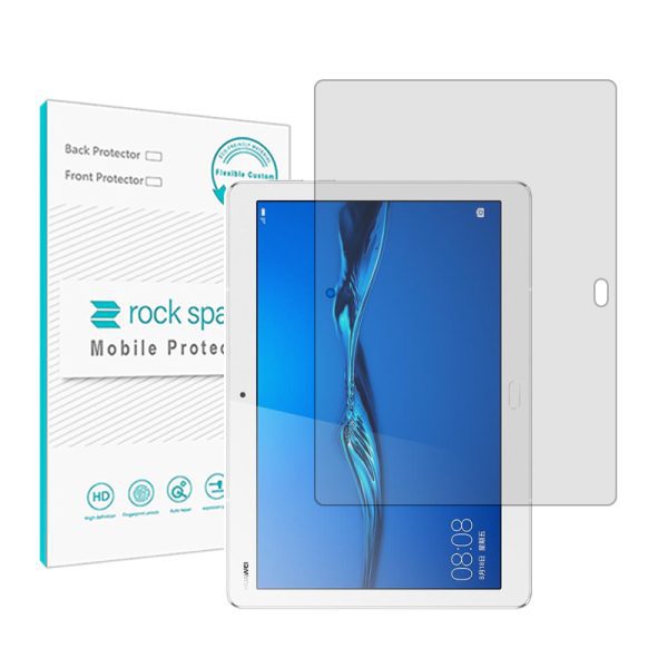 گلس تبلت هوآوی MediaPad M3 Lite 101 مدل نانو هیدروژل شفاف برند راک اسپیس کد 5133L