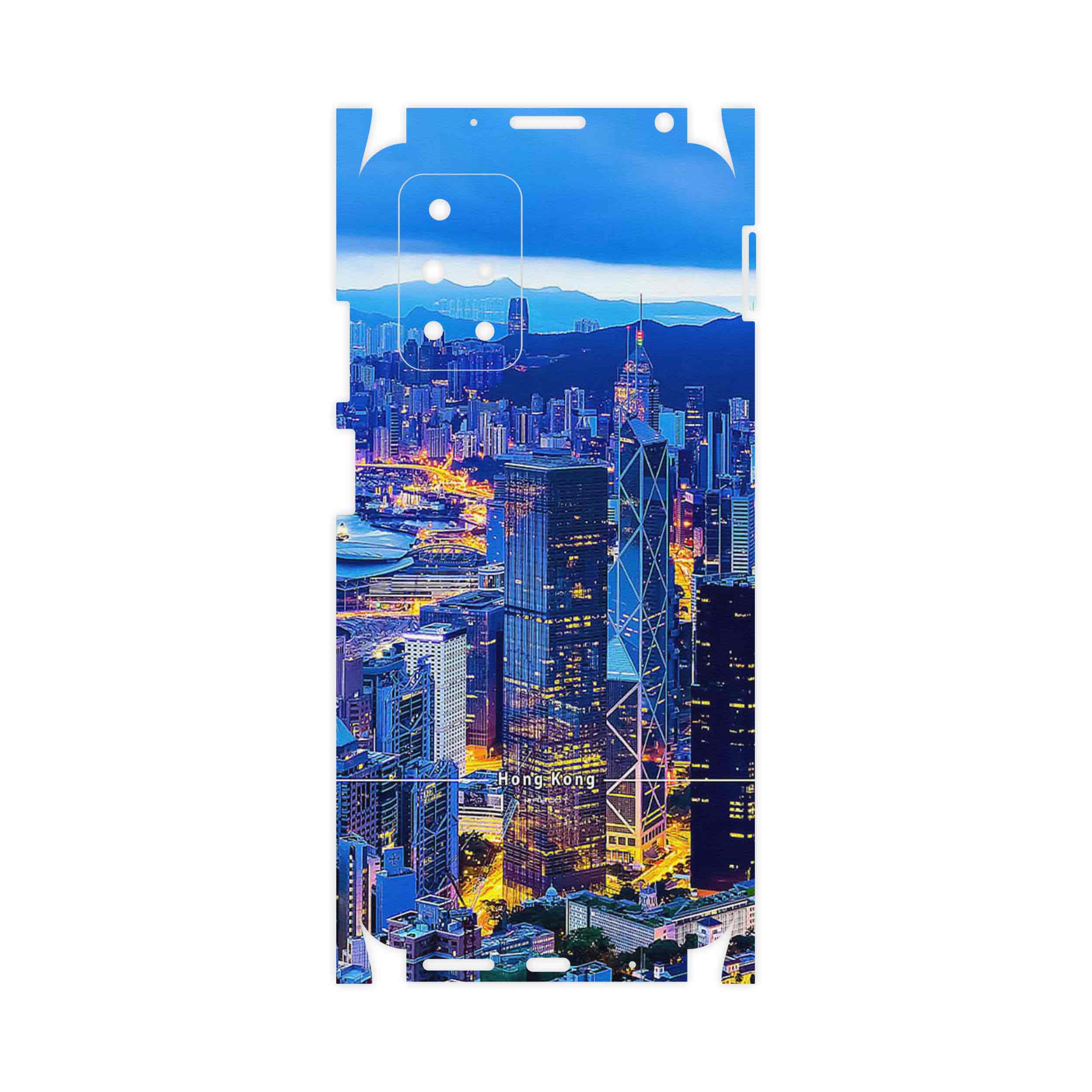 برچسب پوششی ماهوت مدل Hong Kong City-FullSkin مناسب برای گوشی موبایل شیائومی Redmi 10 Prime