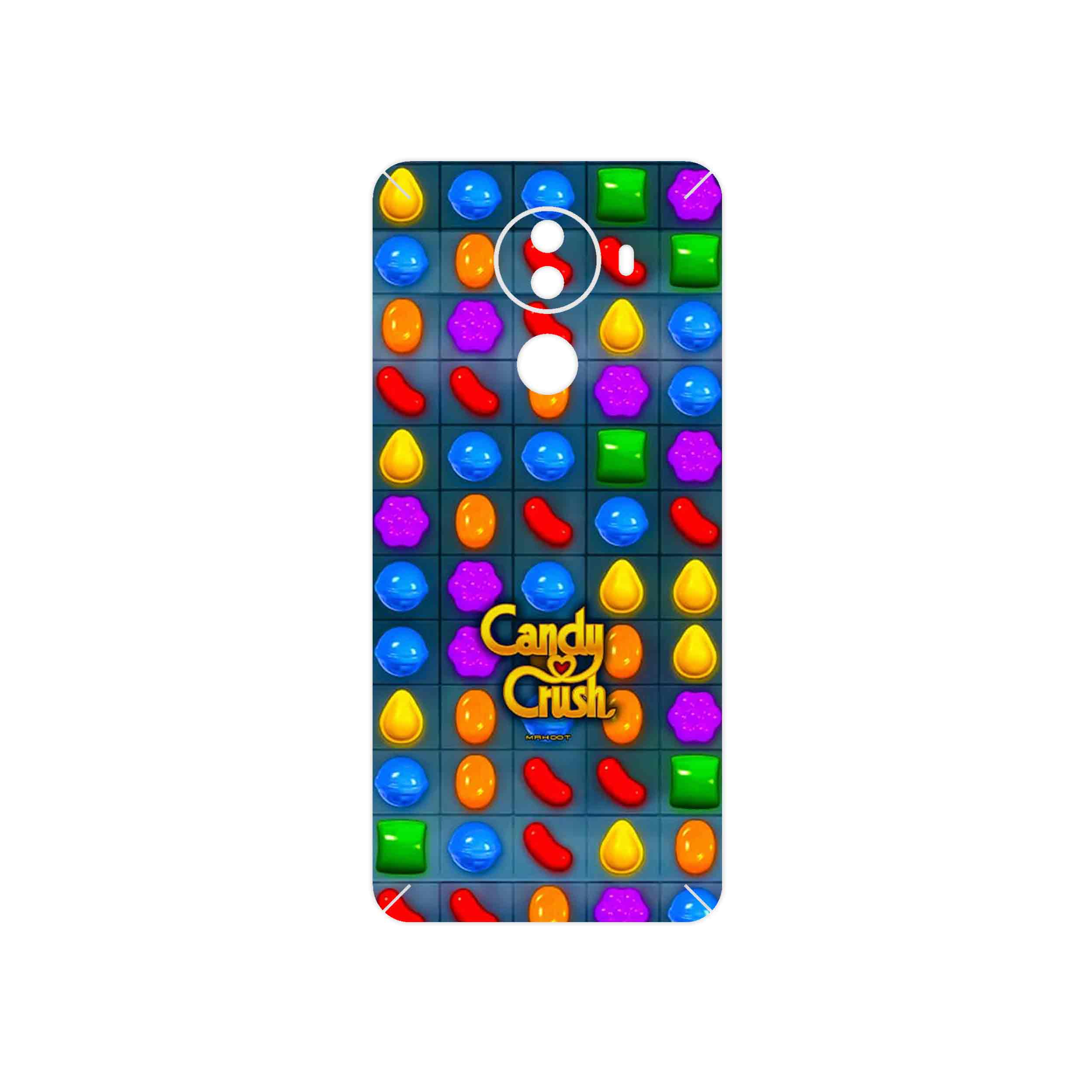 برچسب پوششی ماهوت مدل Candy Crush Game Series مناسب برای گوشی موبایل جی ال ایکس M1
