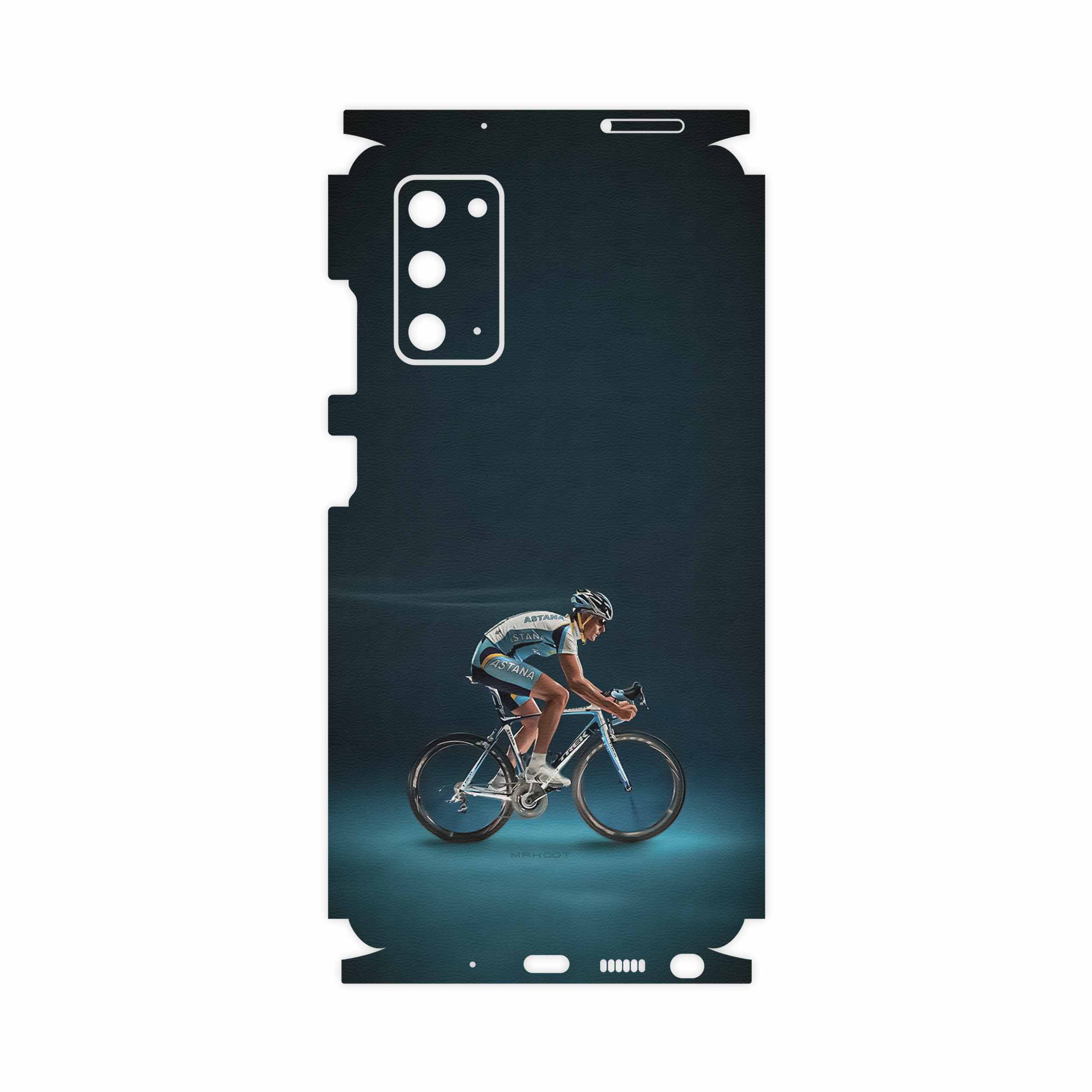 برچسب پوششی ماهوت مدل Road cycling-FullSkin مناسب برای گوشی موبایل سامسونگ Galaxy Note 20