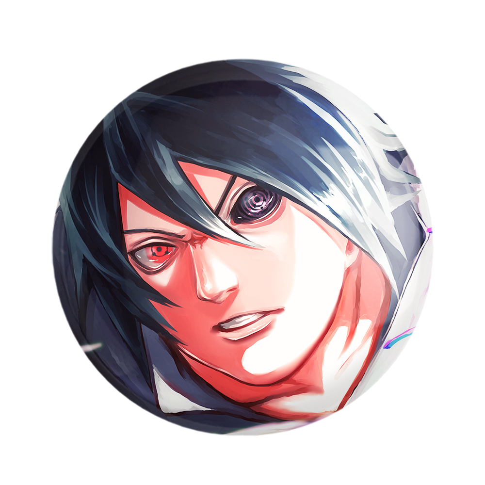 پیکسل خندالو مدل ساسکه اوچیها انیمه بوروتو کد 15744