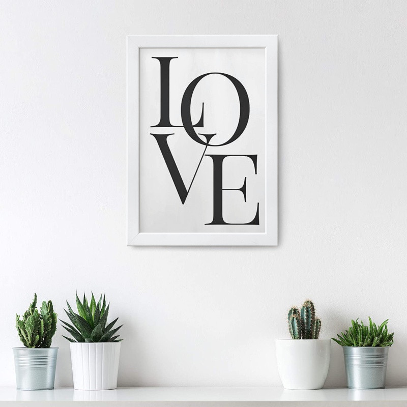 تابلو مدل Minimall LOVE کد YW2101