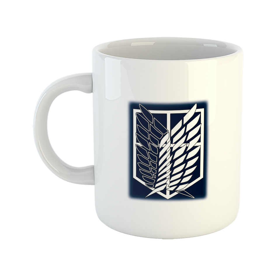 ماگ طرح حمله به تایتان‌ها کد 007