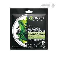 ماسک زغالی ورقه ای گارنیر مدل Garnier SAF KOMUR