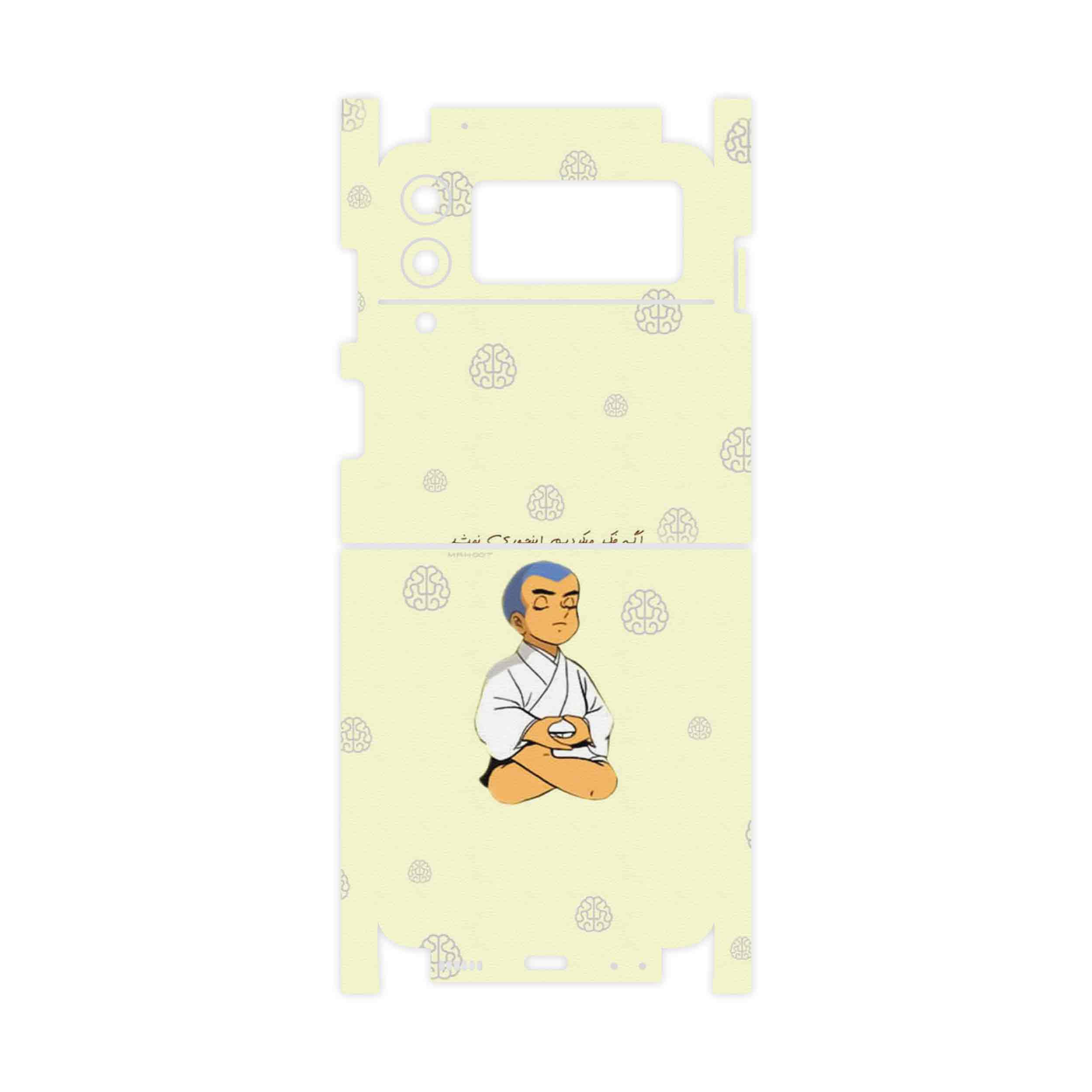 برچسب پوششی ماهوت مدل Ikkyu-san-FullSkin مناسب برای گوشی موبایل سامسونگ Galaxy Z Flip3 5G