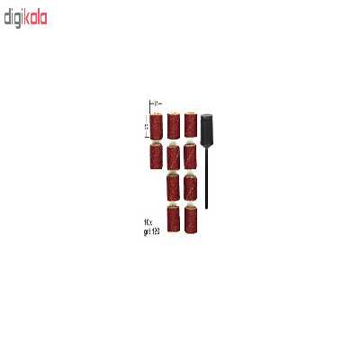 مجموعه 11عددی دیسک سنگ زنی پروکسون کد 28978 به همراه نگهدارنده سیلندری