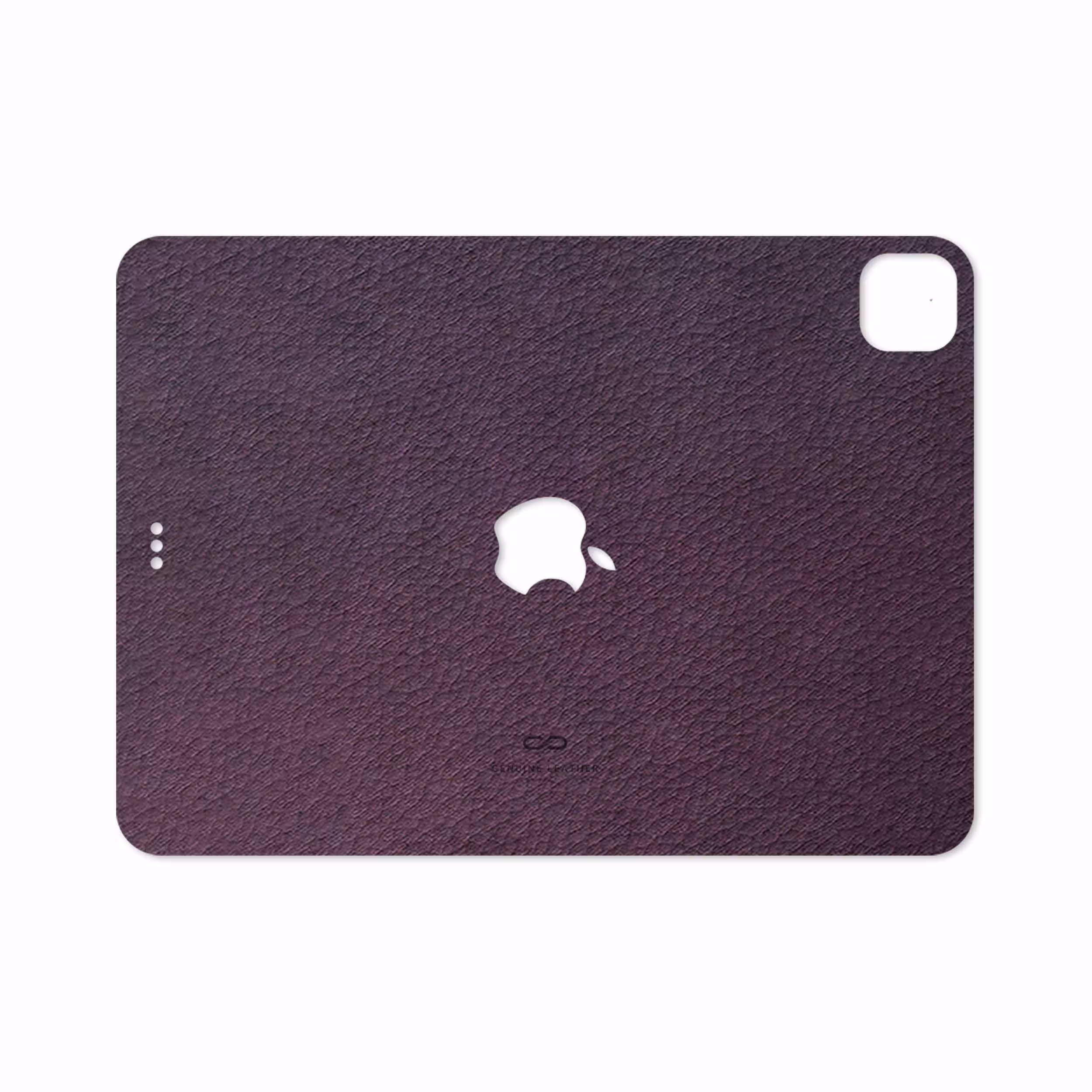 برچسب پوششی ماهوت مدل Purple-Leather مناسب برای تبلت اپل iPad Pro 11 (GEN 2) 2020 A2231