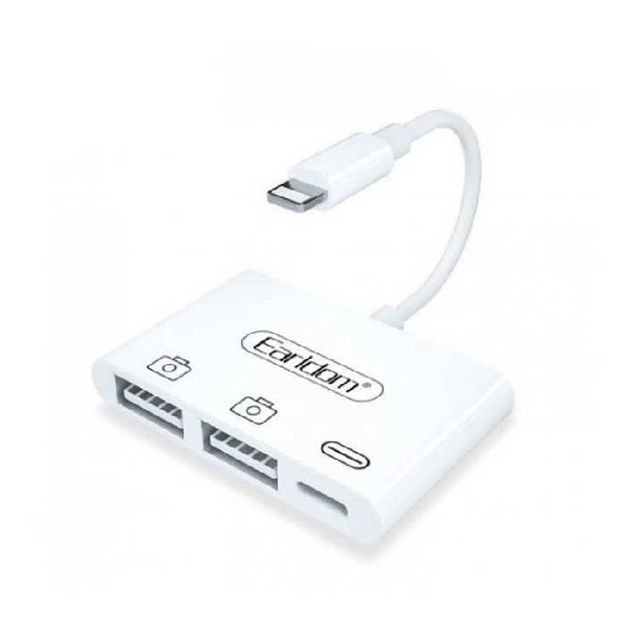 مبدل لایتنینگ به لایتنینگ / USB ارلدام مدل OT44