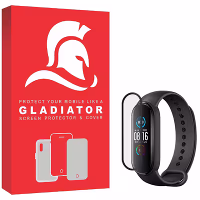 محافظ صفحه نمایش گلادیاتور مدل GWP1000 مناسب برای ساعت هوشمند شیائومی Mi Band 5
