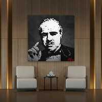 تابلو بوم طرح پدرخوانده مدل SDB0014