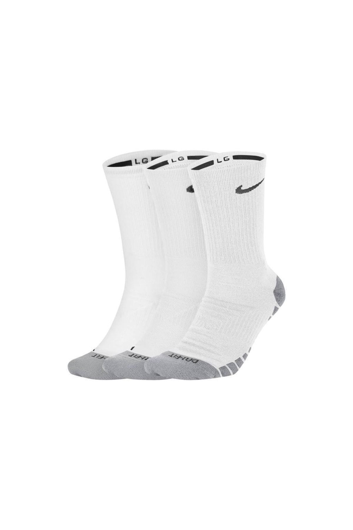 جوراب ورزشی بنفش مردانه و زنانه حداکثر 3 سفید آموزش 100 Nike