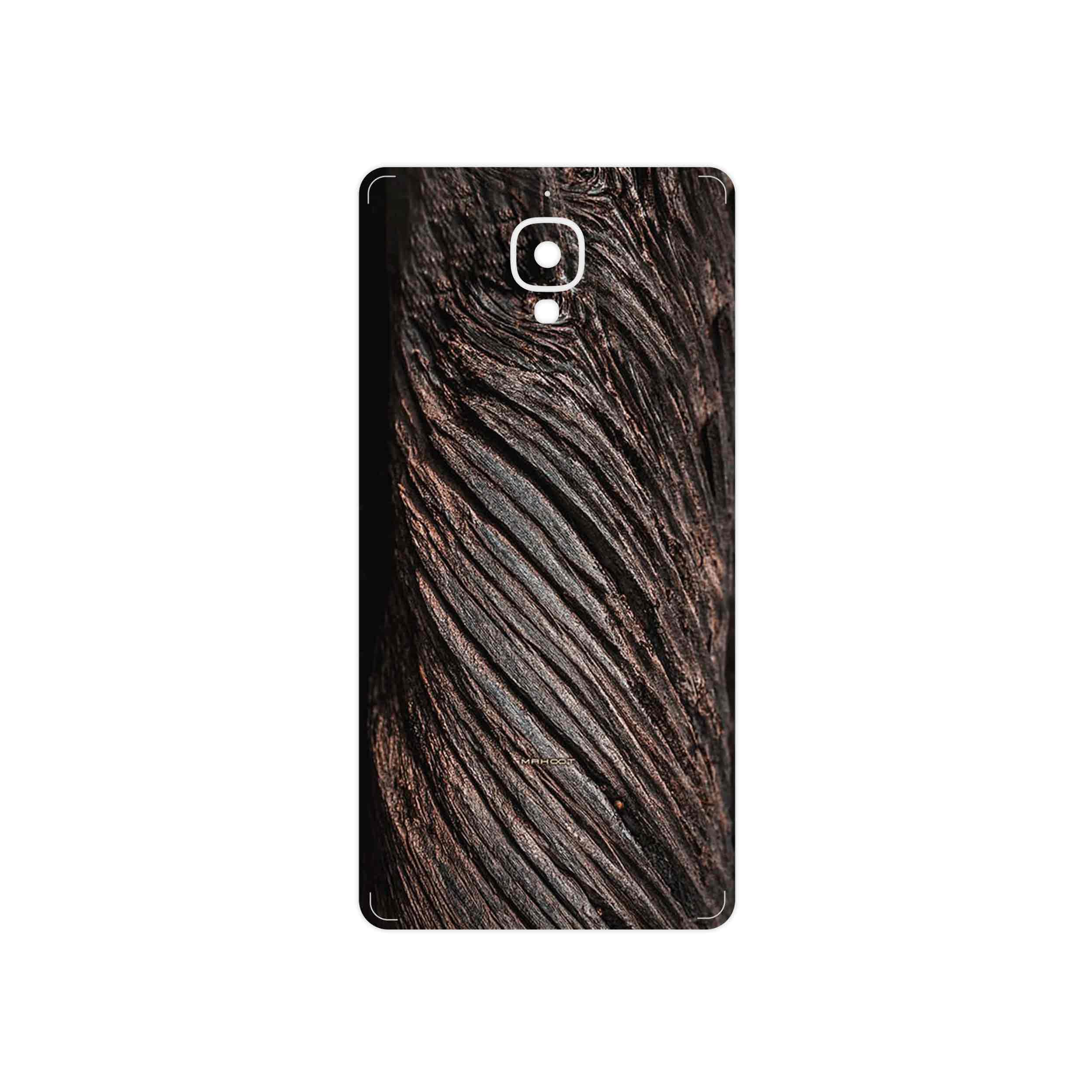 برچسب پوششی ماهوت مدل Wood Texture 9 مناسب برای گوشی موبایل وان پلاس 3