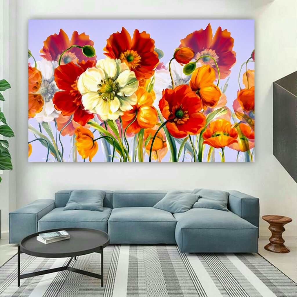 تابلو بوم طرح طبیعت کد BH625