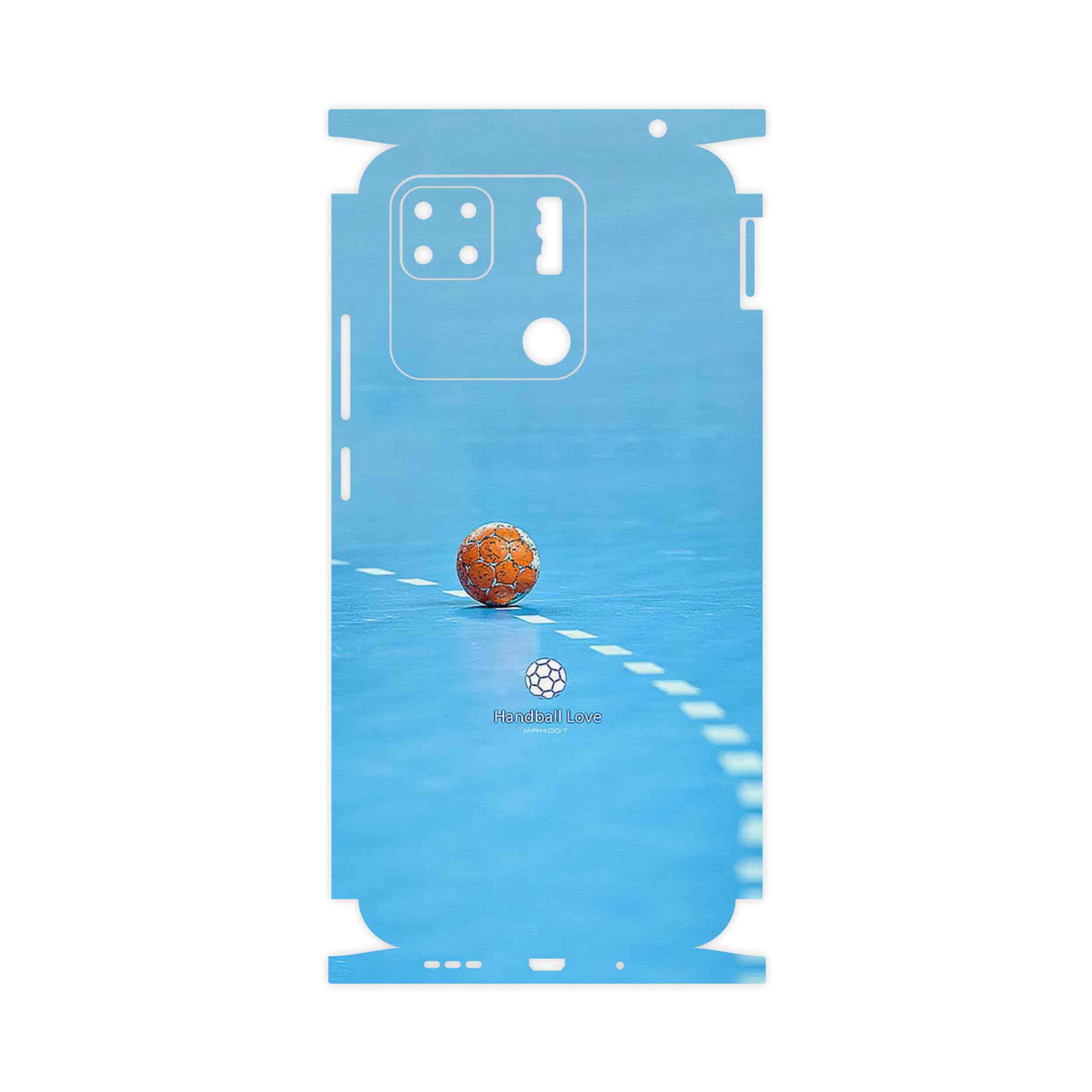 برچسب پوششی ماهوت مدل Handball-FullSkin مناسب برای گوشی موبایل شیائومی Redmi 10A