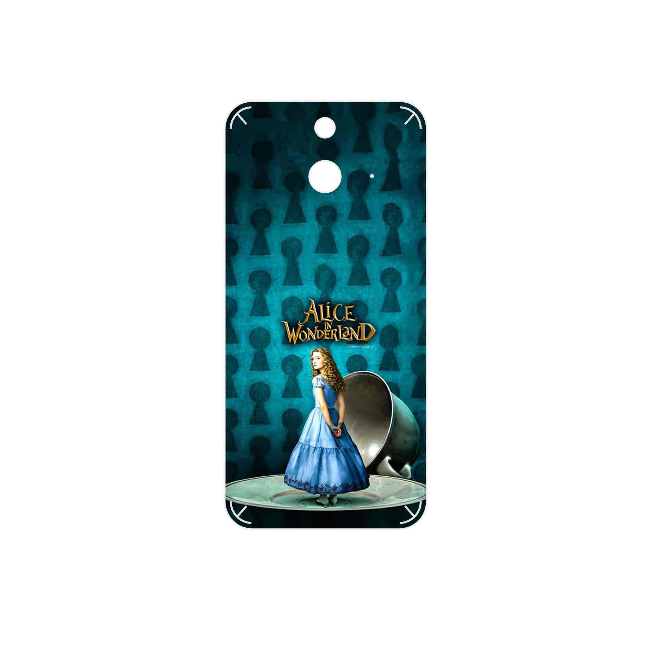 برچسب پوششی ماهوت مدل Alice in Wonderland مناسب برای گوشی موبایل اچ تی سی One E8