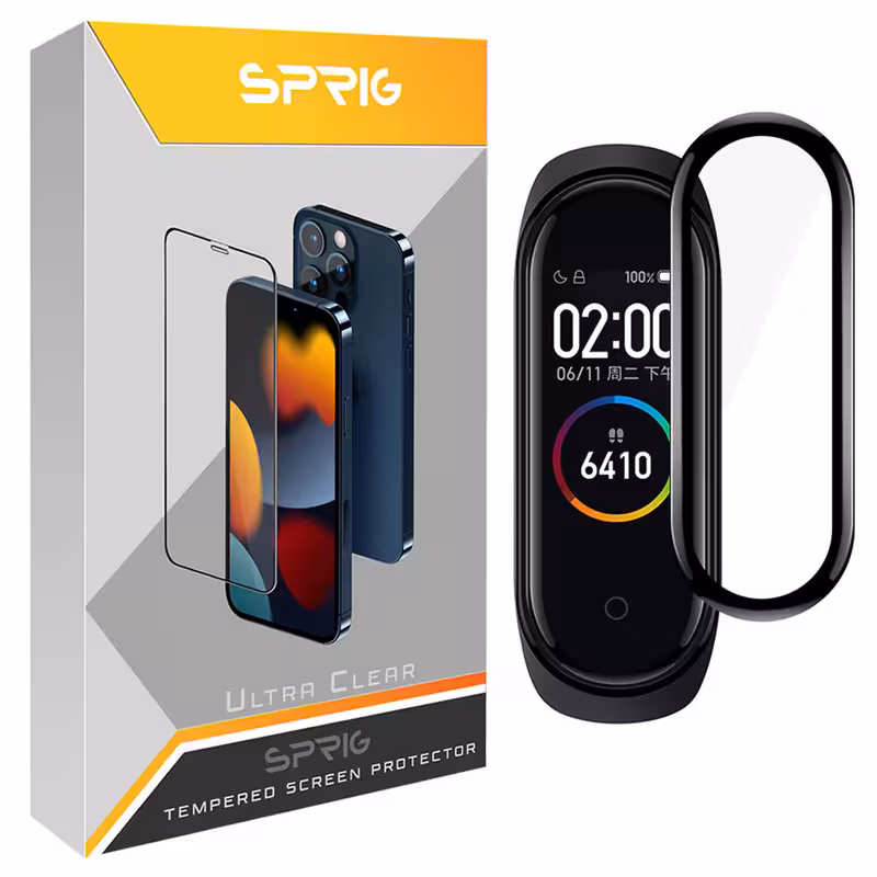 محافظ صفحه نمایش نانو اسپریگ مدل SPG مناسب برای ساعت هوشمند شیائومی Mi Band 5 | کالا برتری