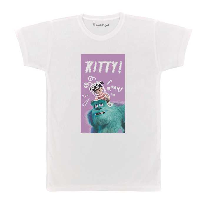 تی شرت آستین کوتاه بچگانه پرمانه طرح کارخانه هیولاها کد pmt.7818