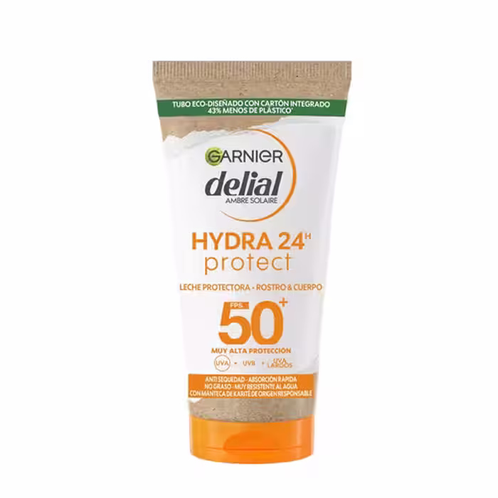 شير ضدآفتاب صورت و بدن گارنير SPF 50  حجم 50 ميل