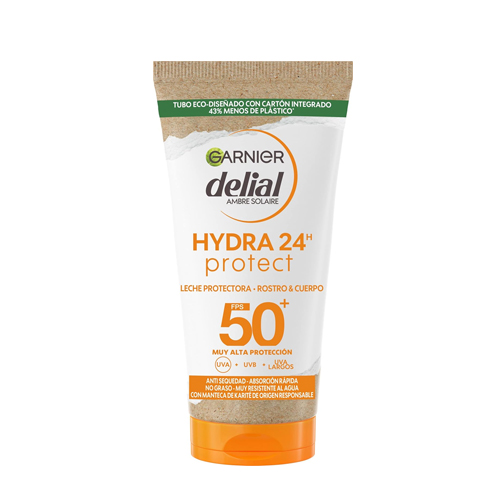 شير ضدآفتاب صورت و بدن گارنير SPF 50 حجم 50 ميل