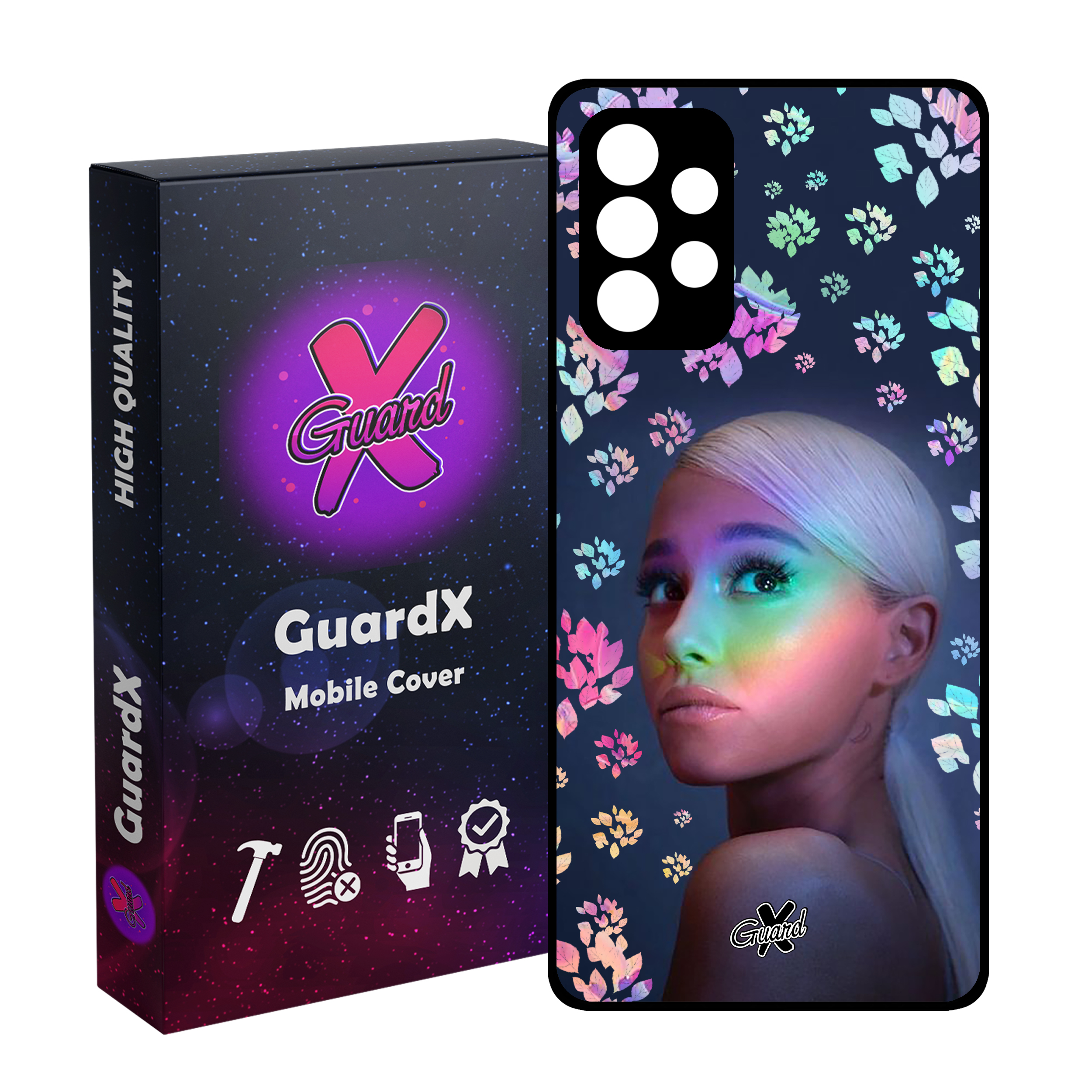 کاور گارد ایکس طرح Ariana مدل Glass10143 مناسب برای گوشی موبایل سامسونگ Galaxy A32 4G