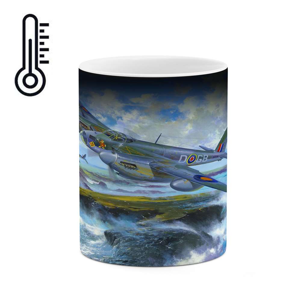 ماگ حرارتی طرح هواپیمای جنگنده مدل mgh10638