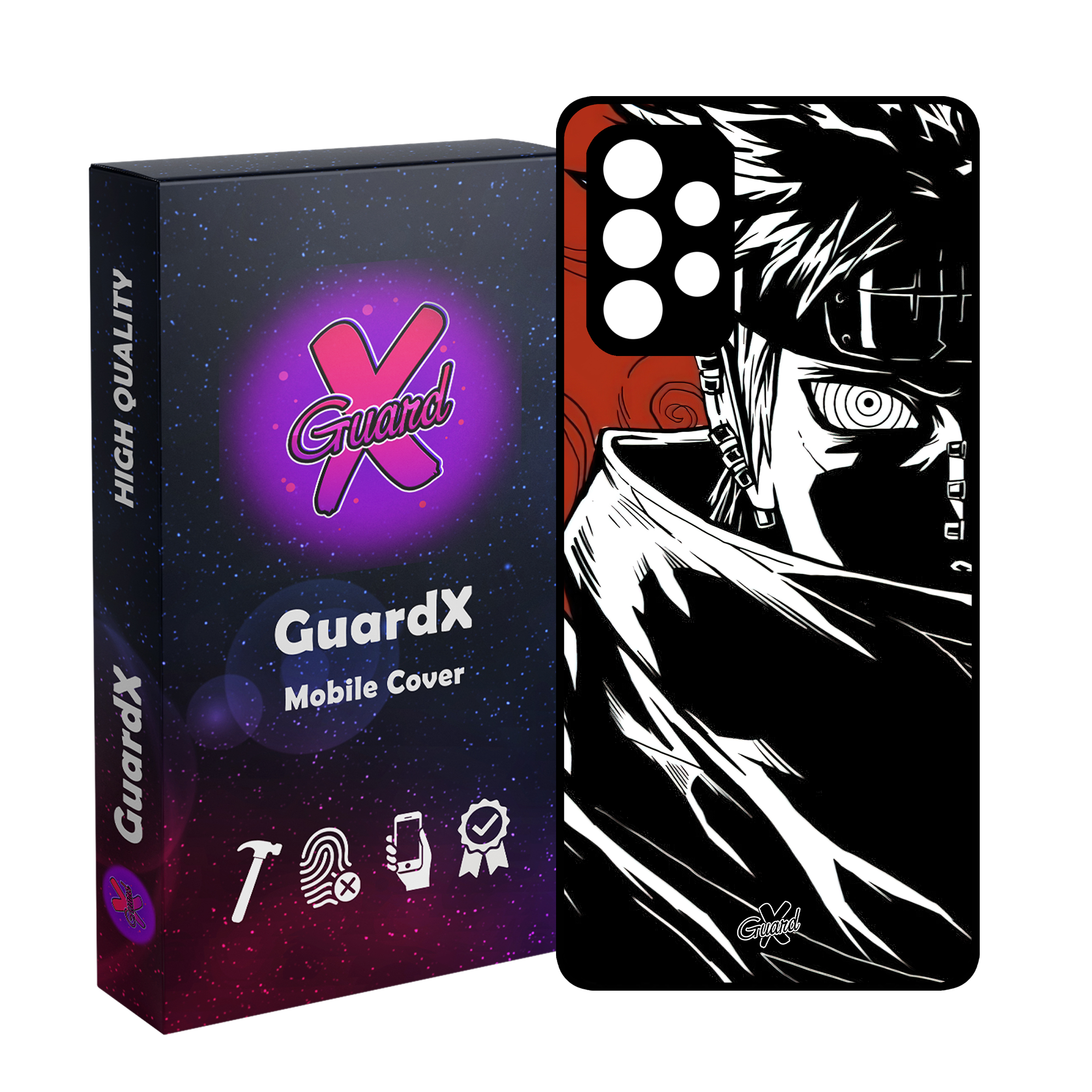 کاور گارد ایکس طرح Pain Anime مدل Glass10551 مناسب برای گوشی موبایل سامسونگ Galaxy A33 5G